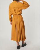 Chemise Loose Albane ocre