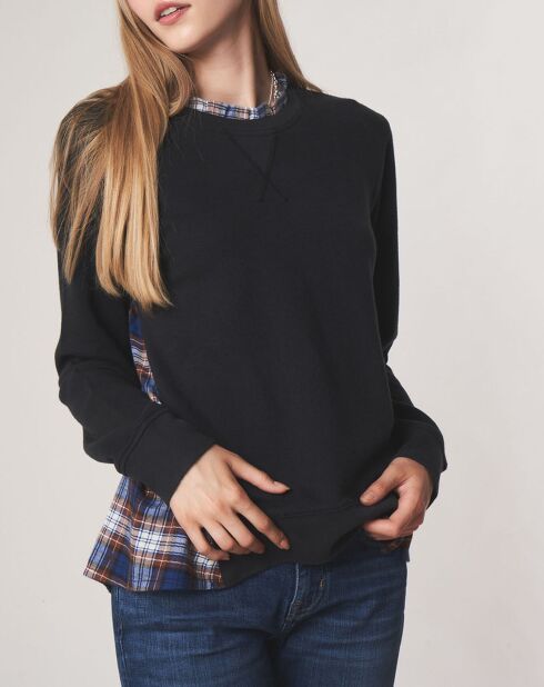 Maglione svasato Eva antracite