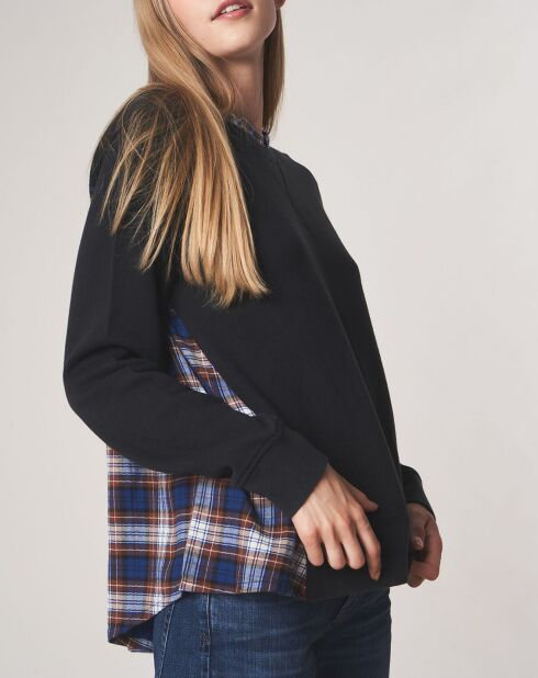 Maglione svasato Eva antracite