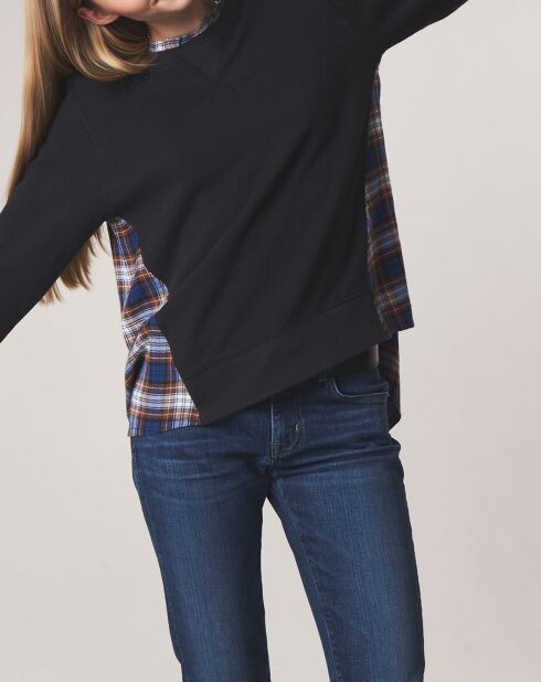 Maglione svasato Eva antracite
