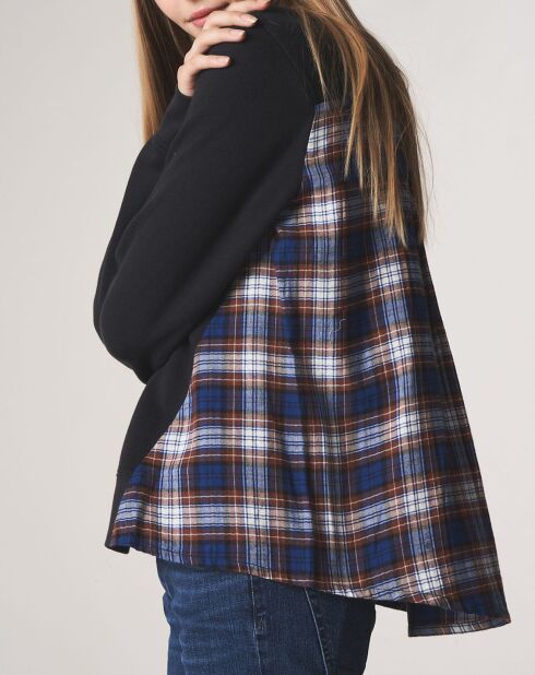 Maglione svasato Eva antracite