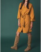 Robe Courte Albane ocre