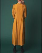 Robe Ajustée Albane ocre