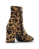 Bottines Tess léopard - Talon 7 cm