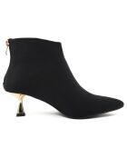 Bottines Julia noires - Talon 5.5 cm