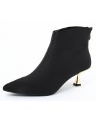 Bottines Julia noires - Talon 5.5 cm