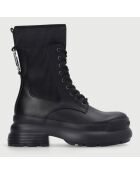 Boots en Cuir Montana noires