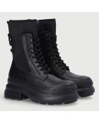 Boots en Cuir Montana noires