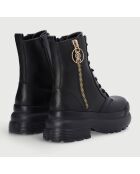 Boots en Cuir Sedano noires