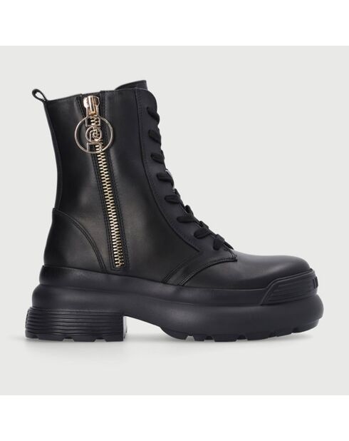 Boots en Cuir Sedano noires