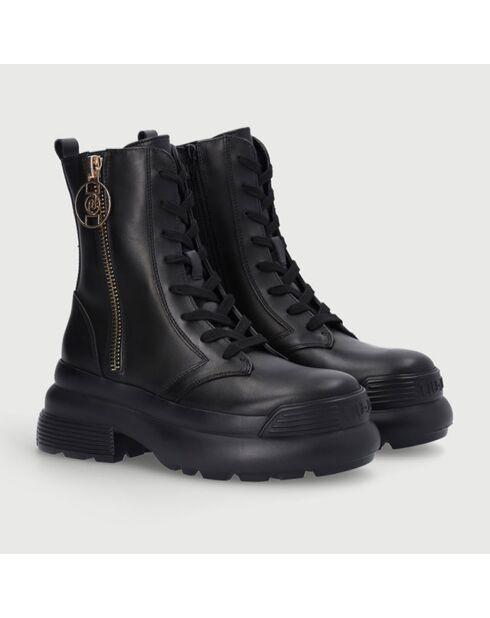 Boots en Cuir Sedano noires