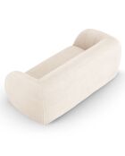 Canapé Bouclé Essen 2 Places beige - 210x95x86 cm