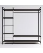 Dressing Pamir noir -  85x180x35 cm