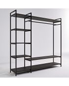 Dressing Pamir noir -  85x180x35 cm