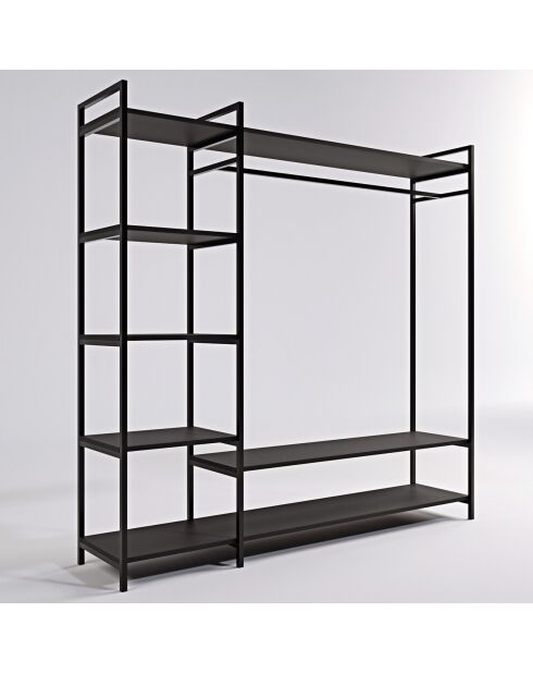 Dressing Pamir noir -  85x180x35 cm