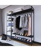 Dressing Pamir noir -  85x180x35 cm
