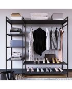 Dressing Pamir noir -  85x180x35 cm