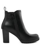Bottines Madeleine noires - Talon 8 cm