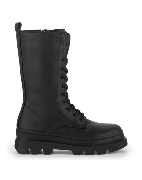 Boots Léna noires - Talon 5 cm