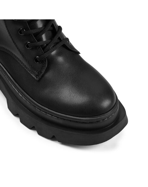 Boots Léna noires - Talon 5 cm
