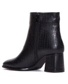 Bottines Lucie noires - Talon 6 cm