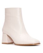 Bottines Lucie beiges - Talon 6 cm