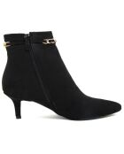 Botas negras Iris - tacón de 6 cm