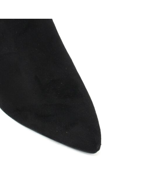 Botas negras Iris - tacón de 6 cm