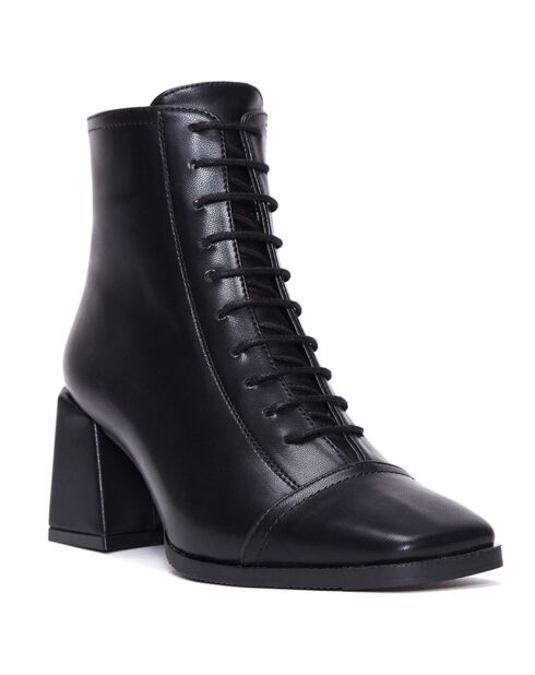 Bottines Zoé noir - Talon 7 cm