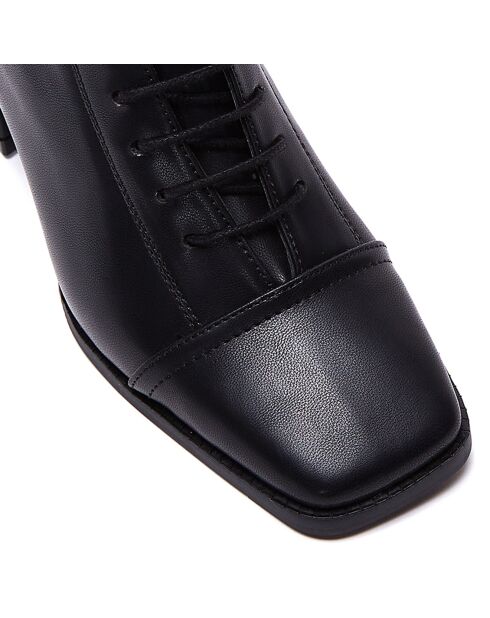 Bottines Zoé noir - Talon 7 cm