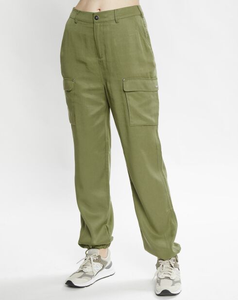 Pantalon Cargo kaki