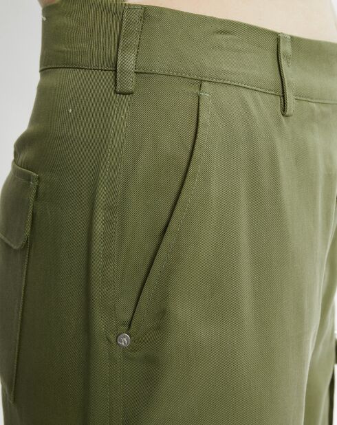 Pantalon Cargo kaki