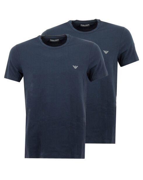 2 T-Shirts Will bleu marine