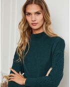 Robe Alix vert bouteille