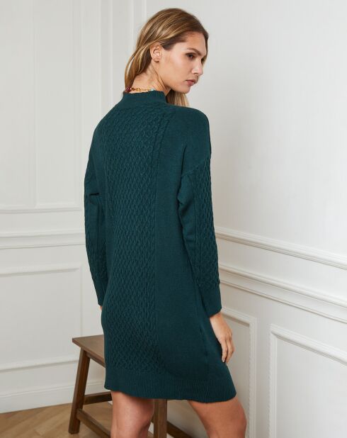 Robe Alix vert bouteille