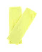 Mitaines 100% Cachemire Mindy jaune fluo