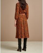 Robe Armory Léopard orange