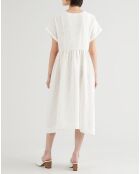 Robe longue Marcel Dress Cloud Dancer blanche