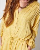 Robe Voltige jaune