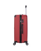 Valise Cabine 4 roues doubles Bari 50 cm rouge bordeaux