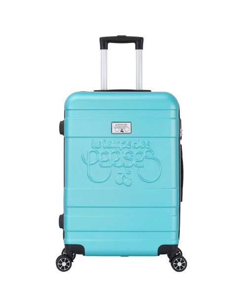 Valise Cabine 4 roues doubles Lyra 55 cm turquoise