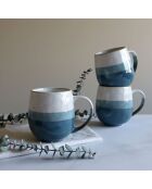 Mug en grès Riga bleu -  44cl