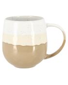 Mug en grès Riga beige -  44cl
