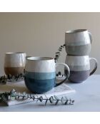 Mug en grès Riga marron -  44cl