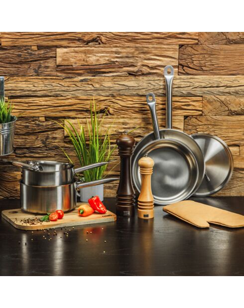 Casserole Pro induction grise - 14 cm 1L