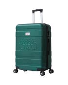 Valise Cabine 4 roues doubles Lyra 55 cm vert kaki