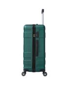 Valise Cabine 4 roues doubles Lyra 55 cm vert kaki