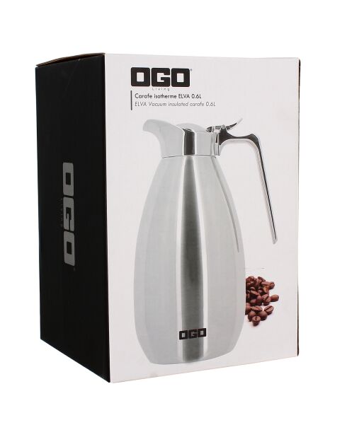 Pichet isotherme Elva gris -  60cl