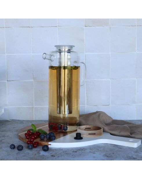 Carafe infuseur Gustave transparente -  1.5L