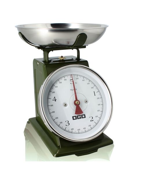 Balance mécanique 5kg kaki